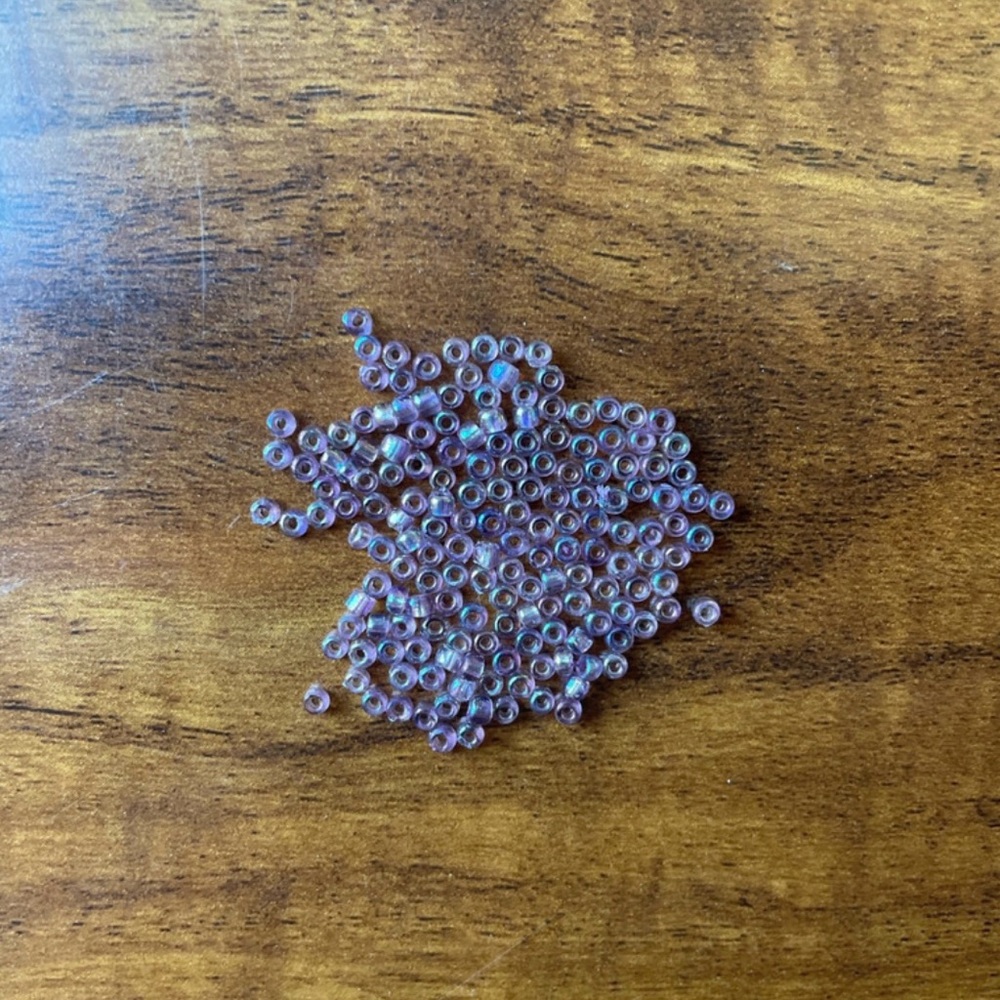 Purple beads for jewelry making